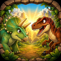 Dino Merge Idle İkonu